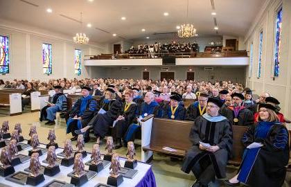 overview photo of 2024 Academic Honors Convocation